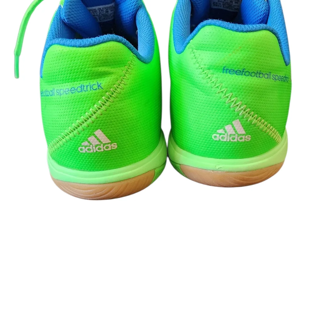 Adidas Men's‎ Neon Green and Blue Athletic Shoes Sz 8